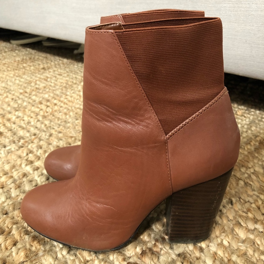 BCBGeneration Leather Booties